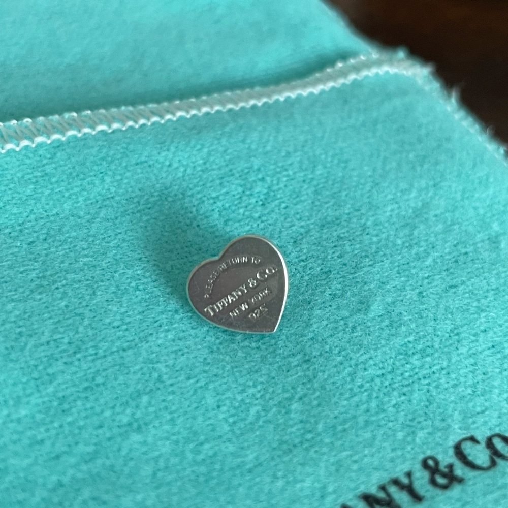Tiffany & Co Heart Tag Stud Earring